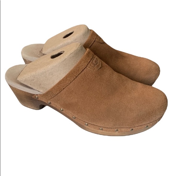 UGG Shoes - UGG Leather Clogs - size 4 / EU 34